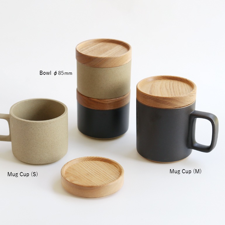 HASAMI PORCELAIN ハサミポーセリン｜Tray Lid 85mm (アッシュ) HP022