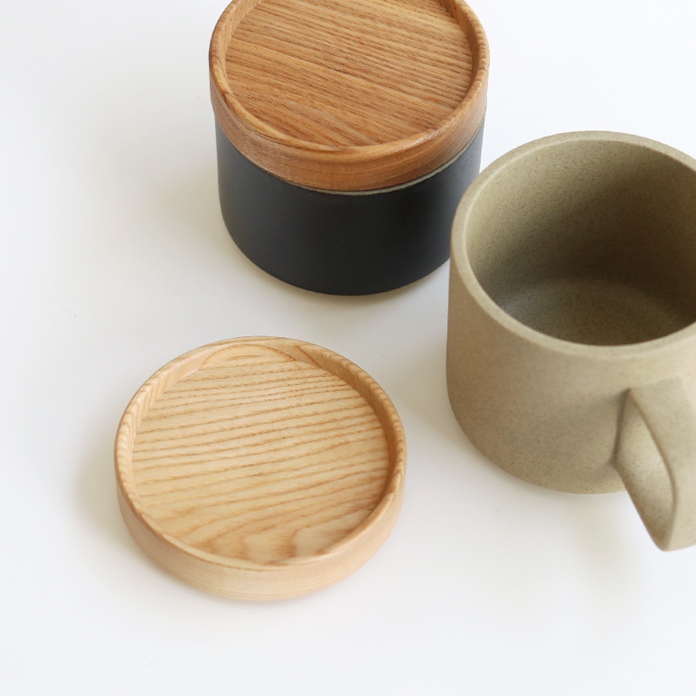 HASAMI PORCELAIN ハサミポーセリン｜Tray Lid 85mm (アッシュ