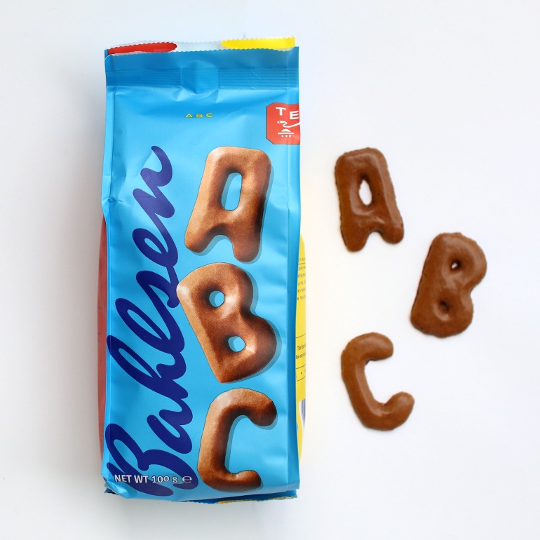 BAHLSEN バールセン｜ABC カラメルビスケット 100g