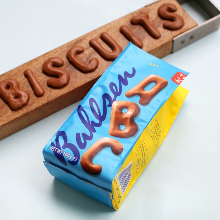 BAHLSEN バールセン｜ABC カラメルビスケット 100g