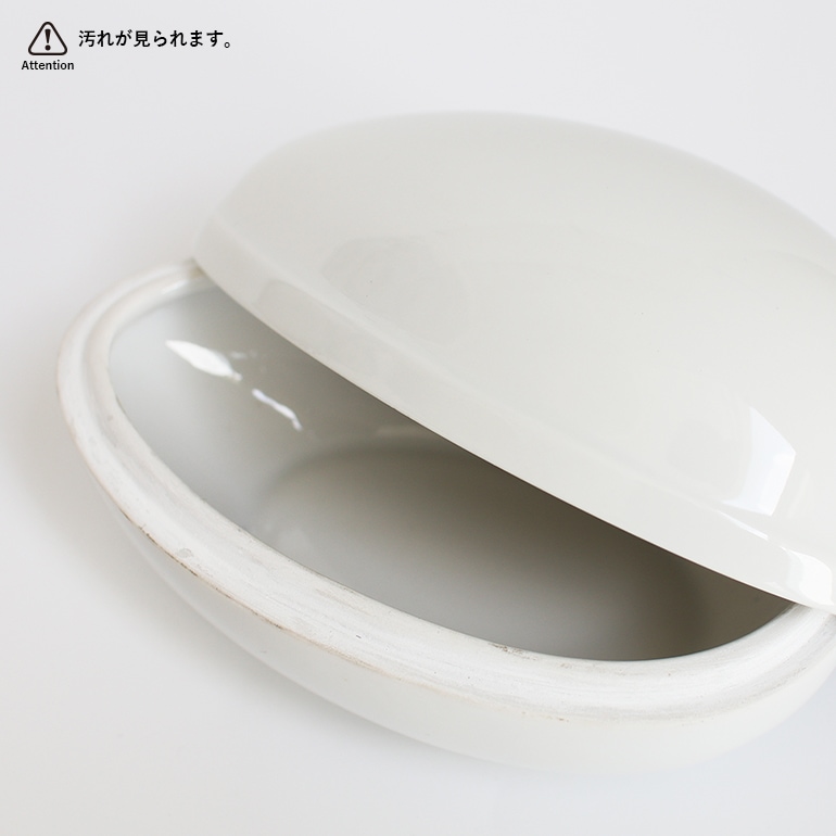 HINODE ヒノデ｜VINTAGE POTTERY EGG SHAPE アクセサリーケース