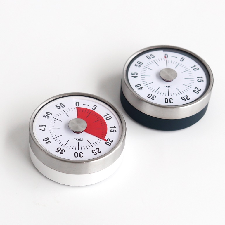 TFA｜Analogue Kitchen Timer PUCK 38.1028 アナログ キッチン タイマー