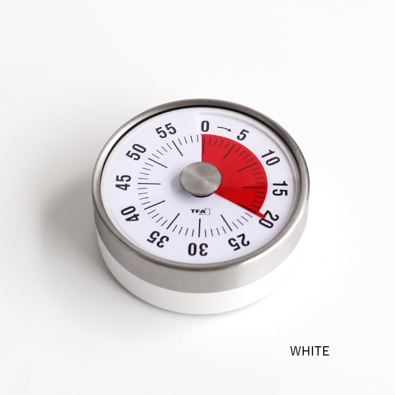 TFA｜Analogue Kitchen Timer PUCK 38.1028 アナログ キッチン タイマー