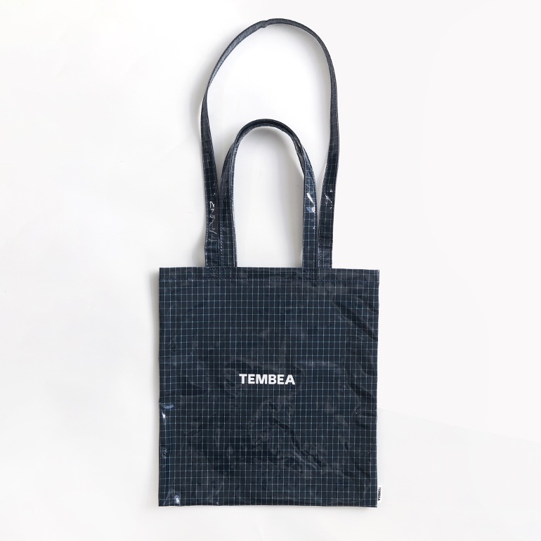 TEMBEA テンベア｜3HANDLE TOTE　CHECK BLUE