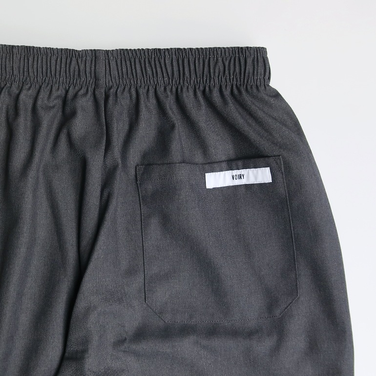 VOIRY ヴォイリー｜SUNDAY PANTS-TR TWILL C-GRAY