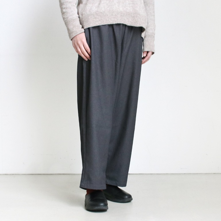 VOIRY ヴォイリー｜SUNDAY PANTS-TR TWILL C-GRAY