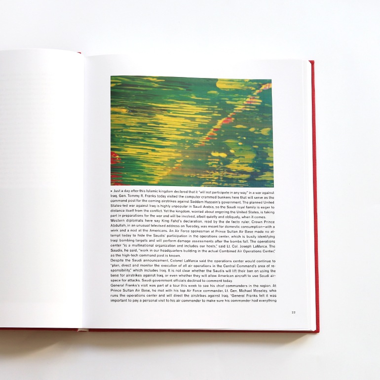 WAR CUT by Gerhard Richter