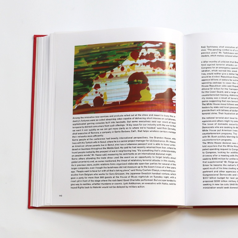 WAR CUT by Gerhard Richter