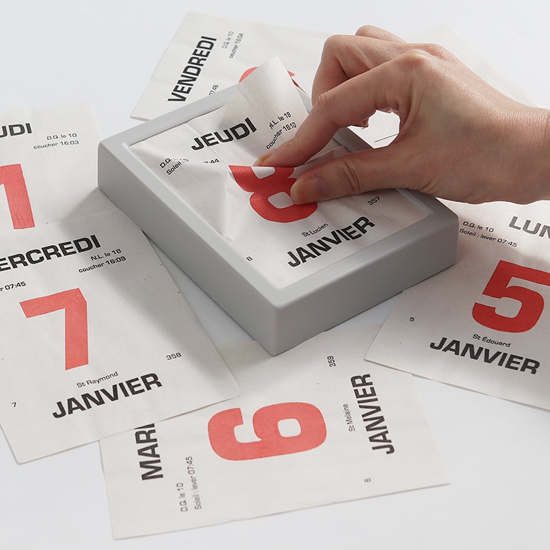 EXACOMPTA エグザコンタ｜日めくりカレンダー(大)  2026