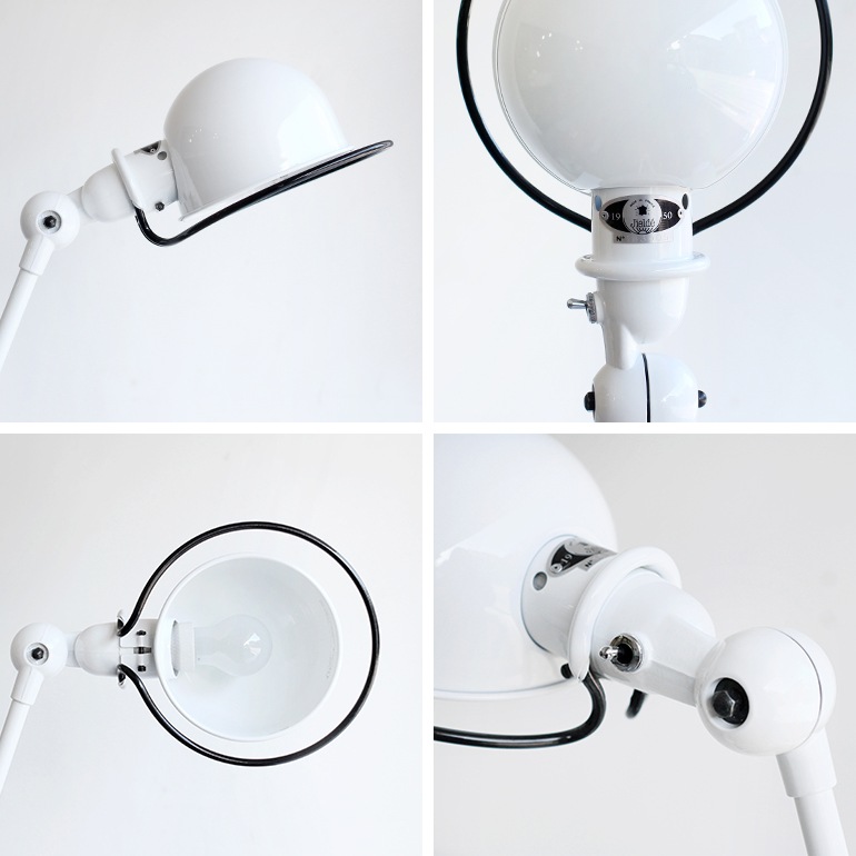 JIELDE ジェルデ｜Desk Lamp Clamp (White JD4040) 通販｜DUPON35