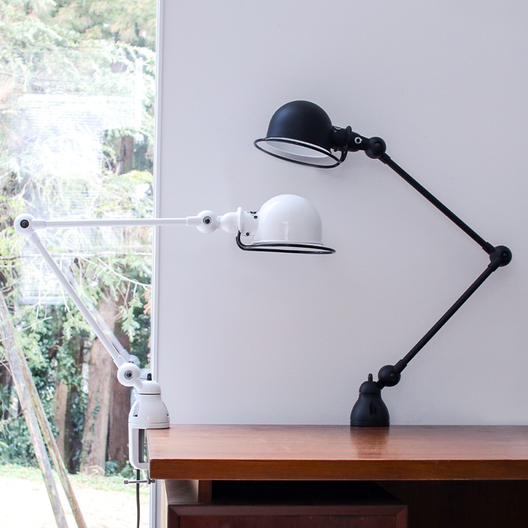 JIELDE ジェルデ｜Desk Lamp Clamp (White JD4040) 通販｜DUPON35