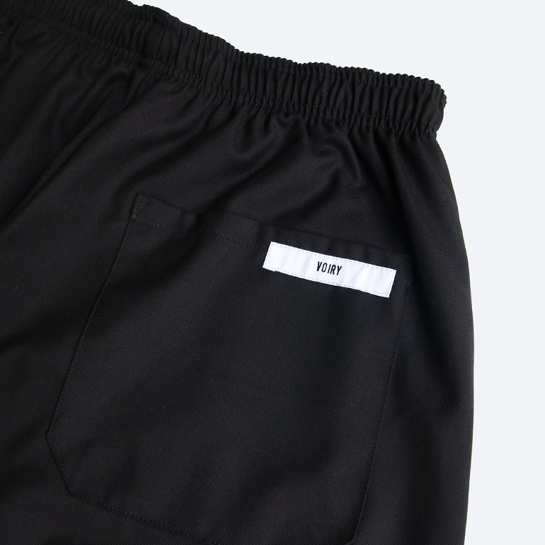 VOIRY ヴォイリー｜SUNDAY PANTS-TR TWILL BLACK