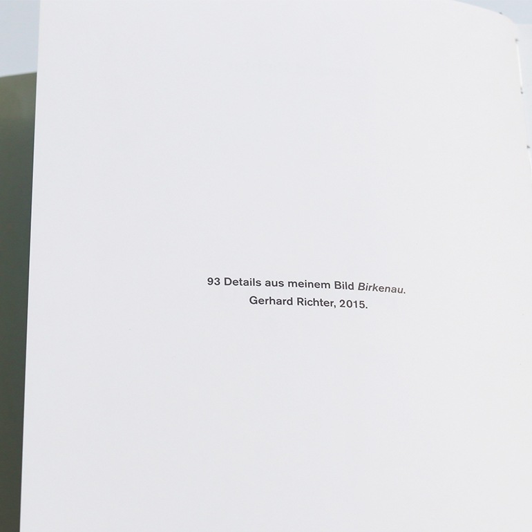 BIRKENAU by Gerhard Richter