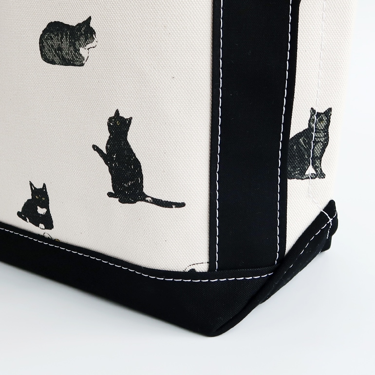 TEMBEA テンベア｜BAGUETTE TOTE MEDIUM CAT/BLACK 通販｜DUPON35