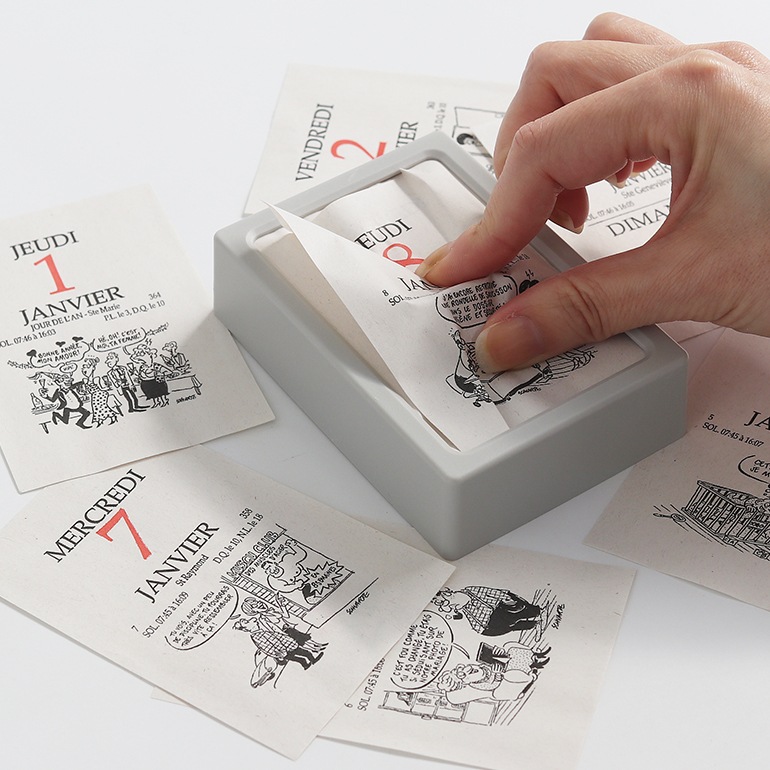 EXACOMPTA エグザコンタ｜日めくりカレンダー(小) コミック 2026