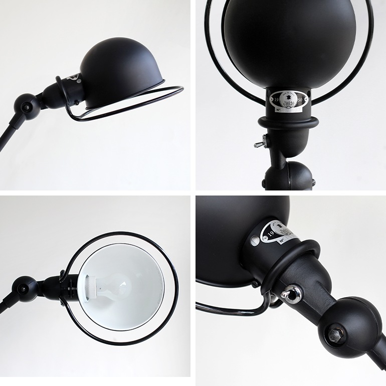 JIELDE ジェルデ｜Desk Lamp Clamp  (Black  JD4040)