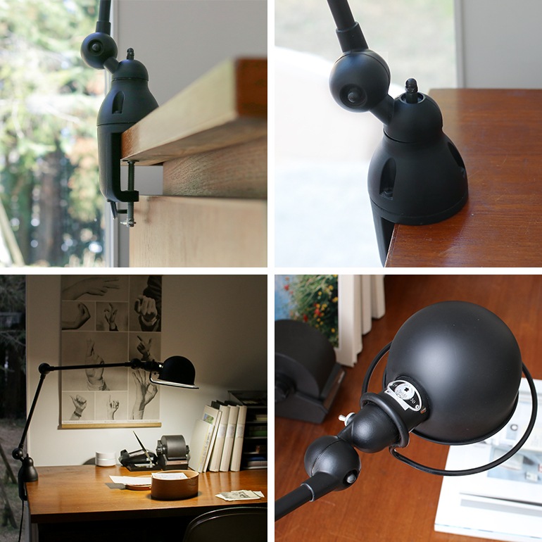 JIELDE ジェルデ｜Desk Lamp Clamp  (Black  JD4040)