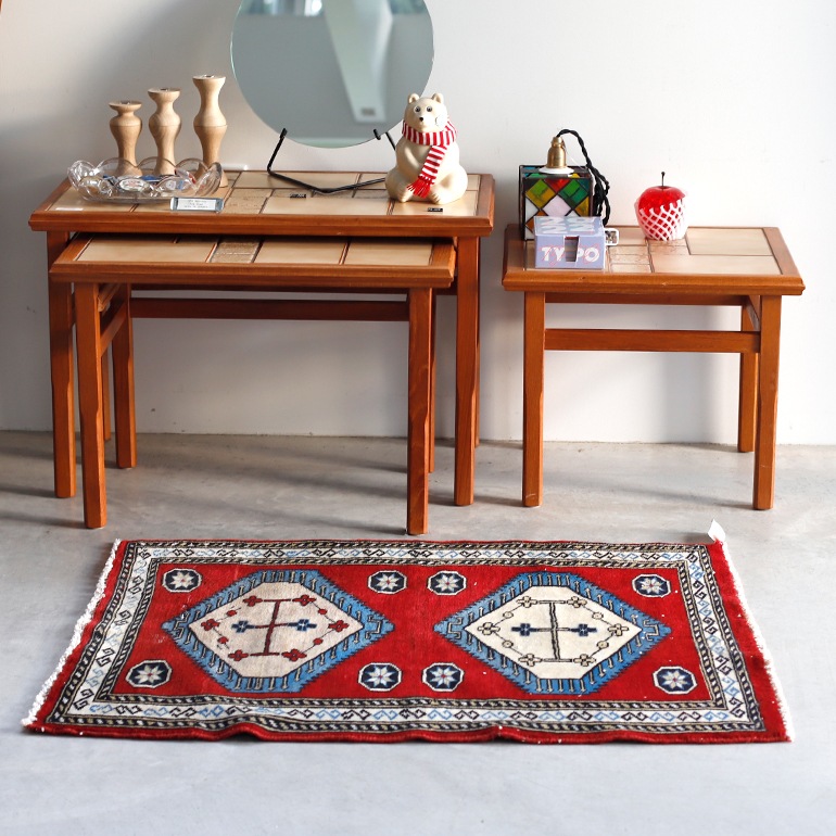 VINTAGE｜Tribal Rug （87×64）