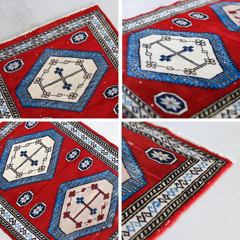 VINTAGE｜Tribal Rug （87×64）