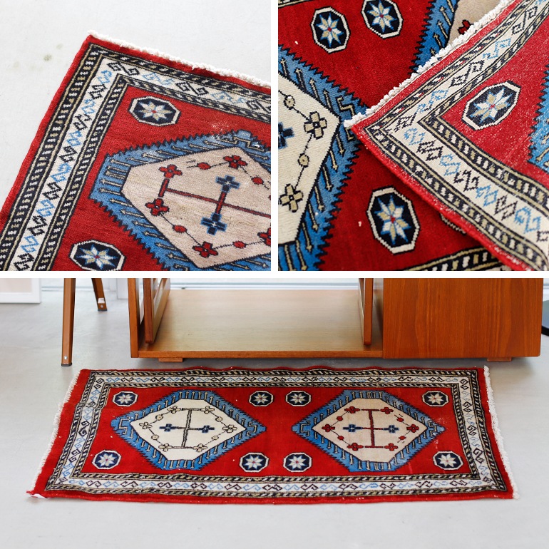 VINTAGE｜Tribal Rug （87×64）