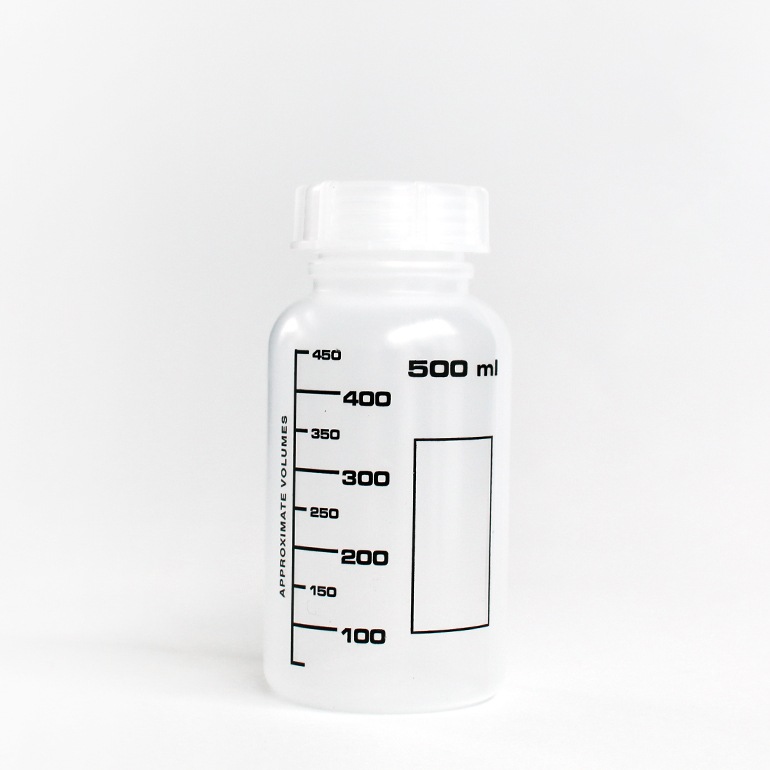 【取扱終了/在庫限り】LAMAPLAST ラマプラスト｜PP Wide Neck Bottle 500ml