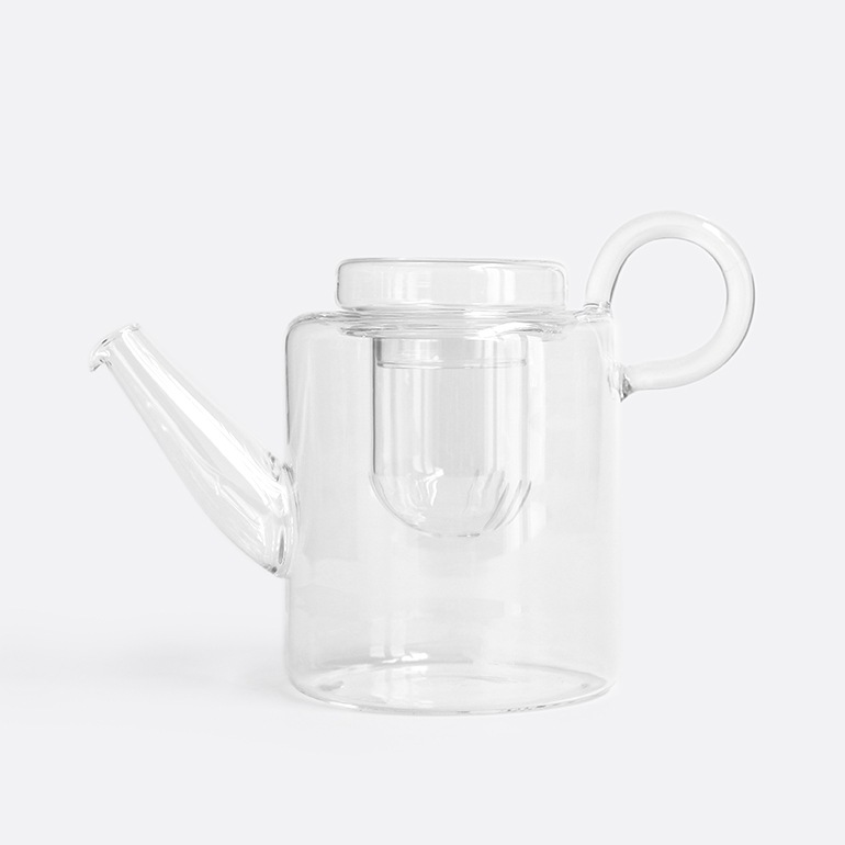ICHENDORF MILANO イッケンドルフ ミラノ｜PIUMA Tall Tea Pot with filter ピウマ ガラス ティーポット 3点セット トール