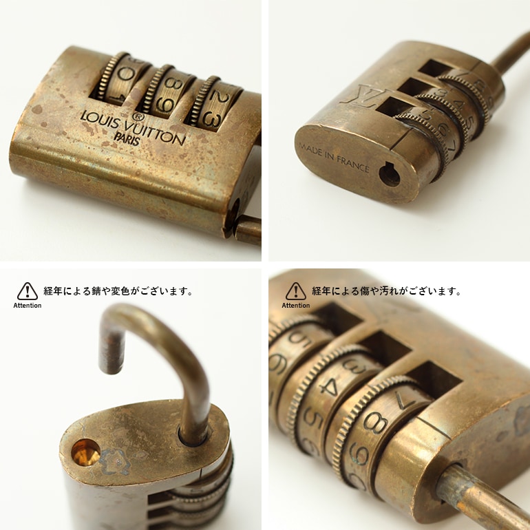 VINTAGE｜LOUIS VUITTON PADLOCK ダイヤル式 通販｜DUPON35