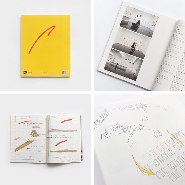 DRAWINGS, WRITTEN ON THE WIND by Lawrence Weiner