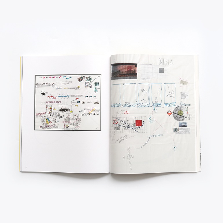 DRAWINGS, WRITTEN ON THE WIND by Lawrence Weiner