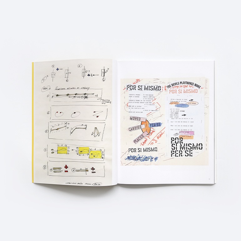 DRAWINGS, WRITTEN ON THE WIND by Lawrence Weiner