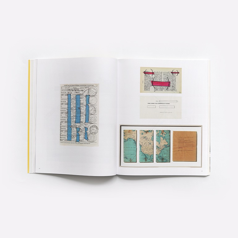 DRAWINGS, WRITTEN ON THE WIND by Lawrence Weiner