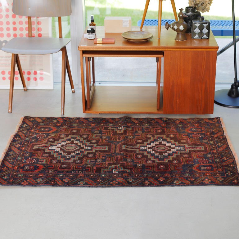 VINTAGE｜Tribal Rug （136×85）