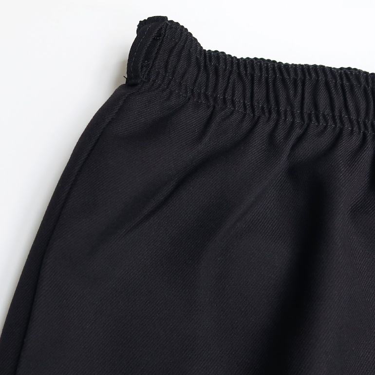 VOIRY ヴォイリー｜DOCTOR PANTS-TR TWILL BLACK