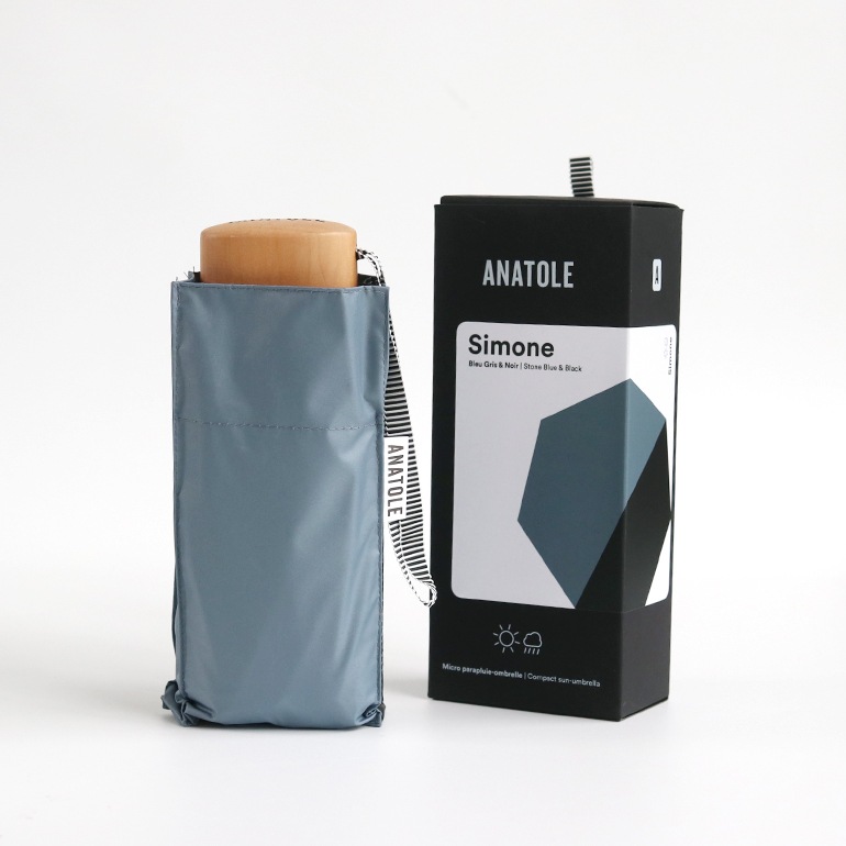 ANATOLE アナトール｜SUN TWO-TONE【SIMONE】折り畳み傘 晴雨兼用 遮光