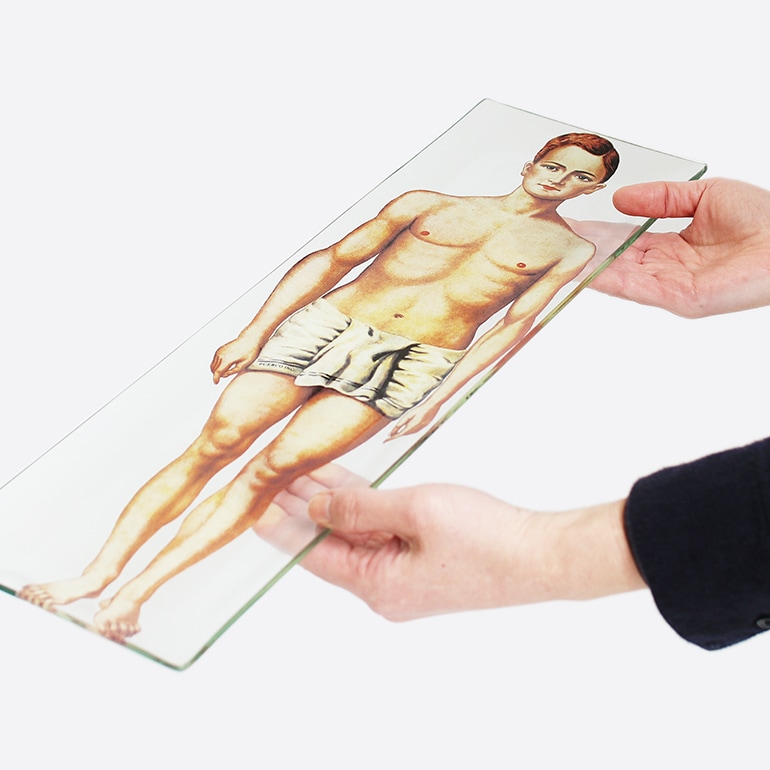 PUEBCO プエブコ｜PRINTED GLASS TRAY Body