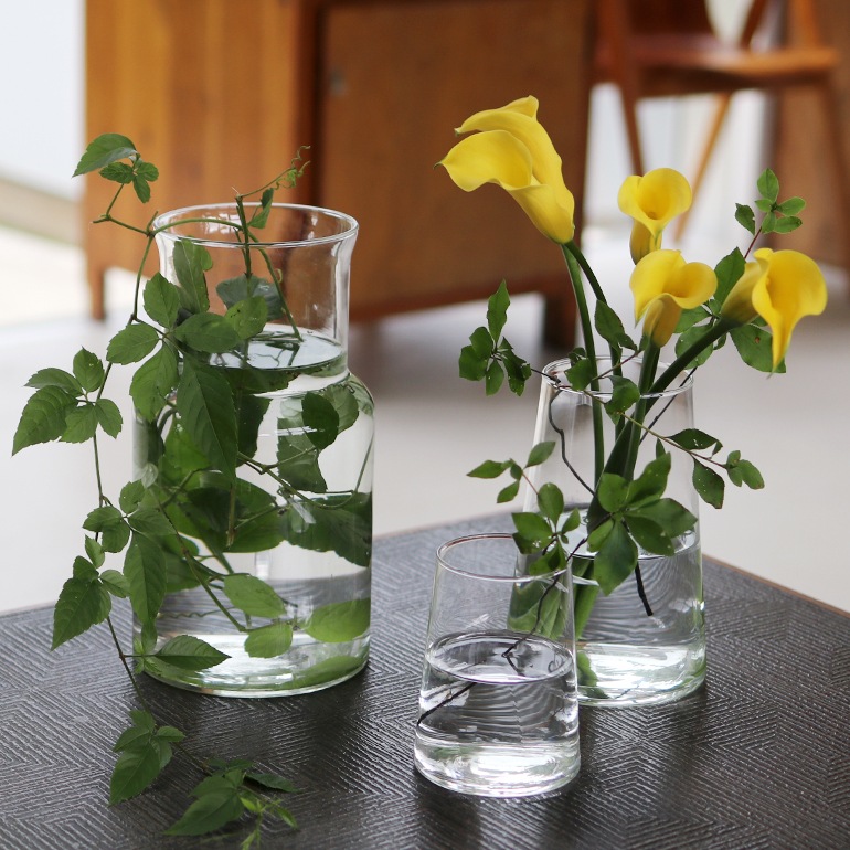 リューズガラス ブロードライン フラワーベース セキュア(S