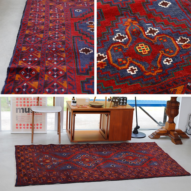 VINTAGE｜Tribal Rug （192×109）