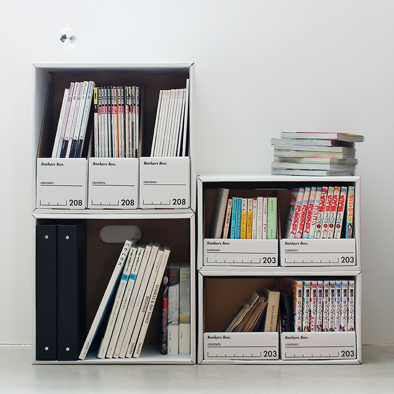 Fellowes フェローズ｜BANKERS BOX 715ホルダーキューブ 2個1パック