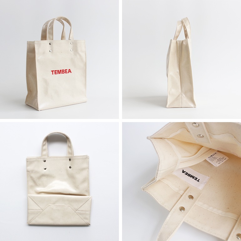 TENBEA ミニトートバック TEMBEA | テンベア LaLa Begin別注 デリバリーロゴトート XS