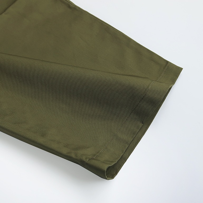 VOIRY ヴォイリー｜SUNDAY PANTS-BACK SATIN　KHAKI