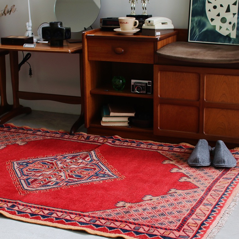 VINTAGE｜Tribal Rug (158×107)
