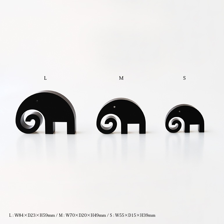 五十嵐威暢 Igarashi Takenobu｜Elephant Ornament エレファント オーナメント Mサイズ