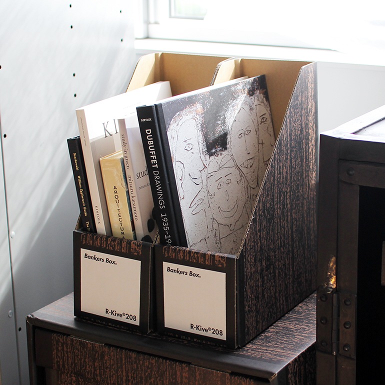 Fellowes フェローズ｜BANKERS BOX 208sマガジンファイル 3個1パック（ウッドグレイン）