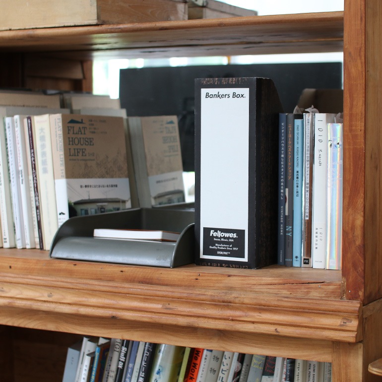 Fellowes フェローズ｜BANKERS BOX 208sマガジンファイル 3個1パック（ウッドグレイン）