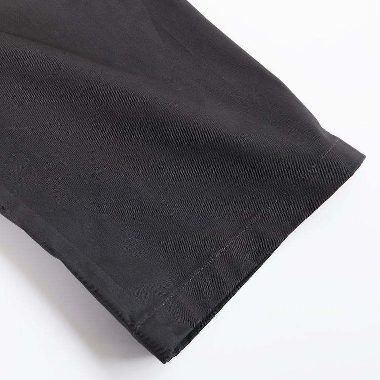 VOIRY ヴォイリー｜SUNDAY PANTS-BACK SATIN　CHARCOAL GRAY