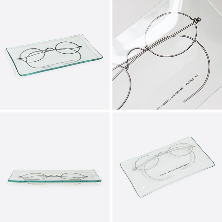 PUEBCO プエブコ｜PRINTED GLASS TRAY Glasses