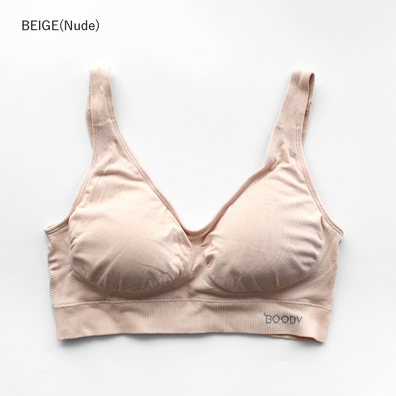 Boody ブーディー｜レディース シェイパーパッドブラ【全3色】
