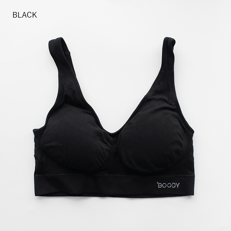 Boody ブーディー｜レディース シェイパーパッドブラ【全3色】
