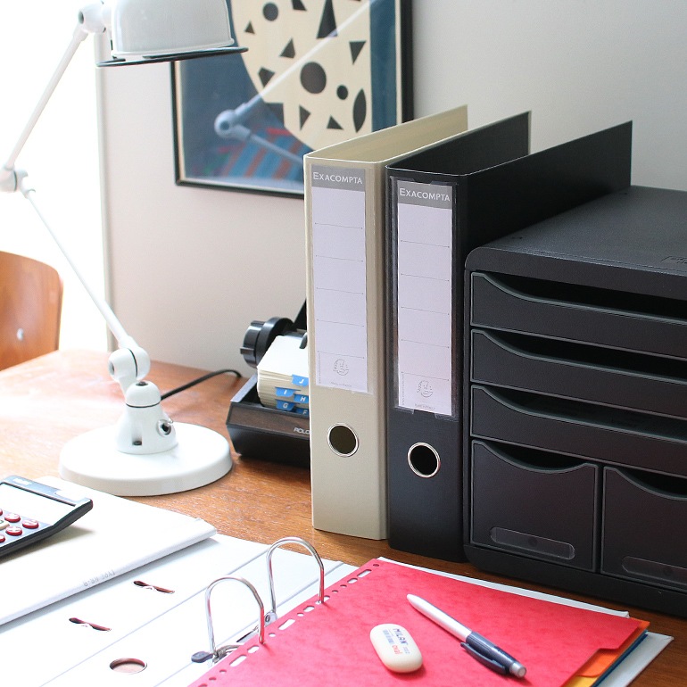 EXACOMPTA エグザコンタ｜レバーアーチファイル A4 70mm