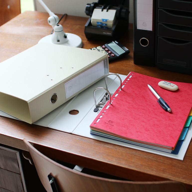 EXACOMPTA エグザコンタ｜レバーアーチファイル A4 70mm